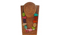 Wooden Necklace Oval Handmade Made in Bali